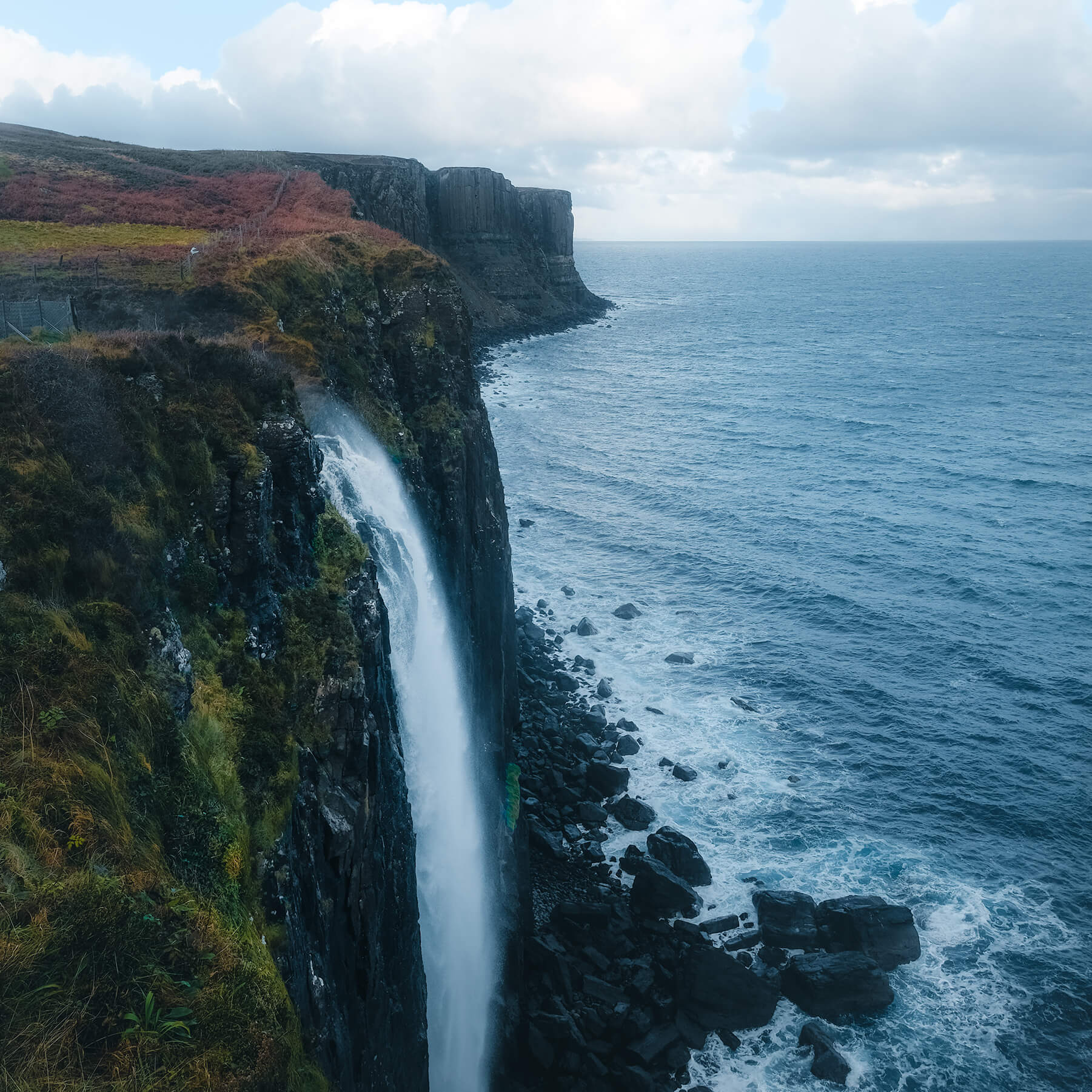 Kilt Rock Mealt Falls isle of skye