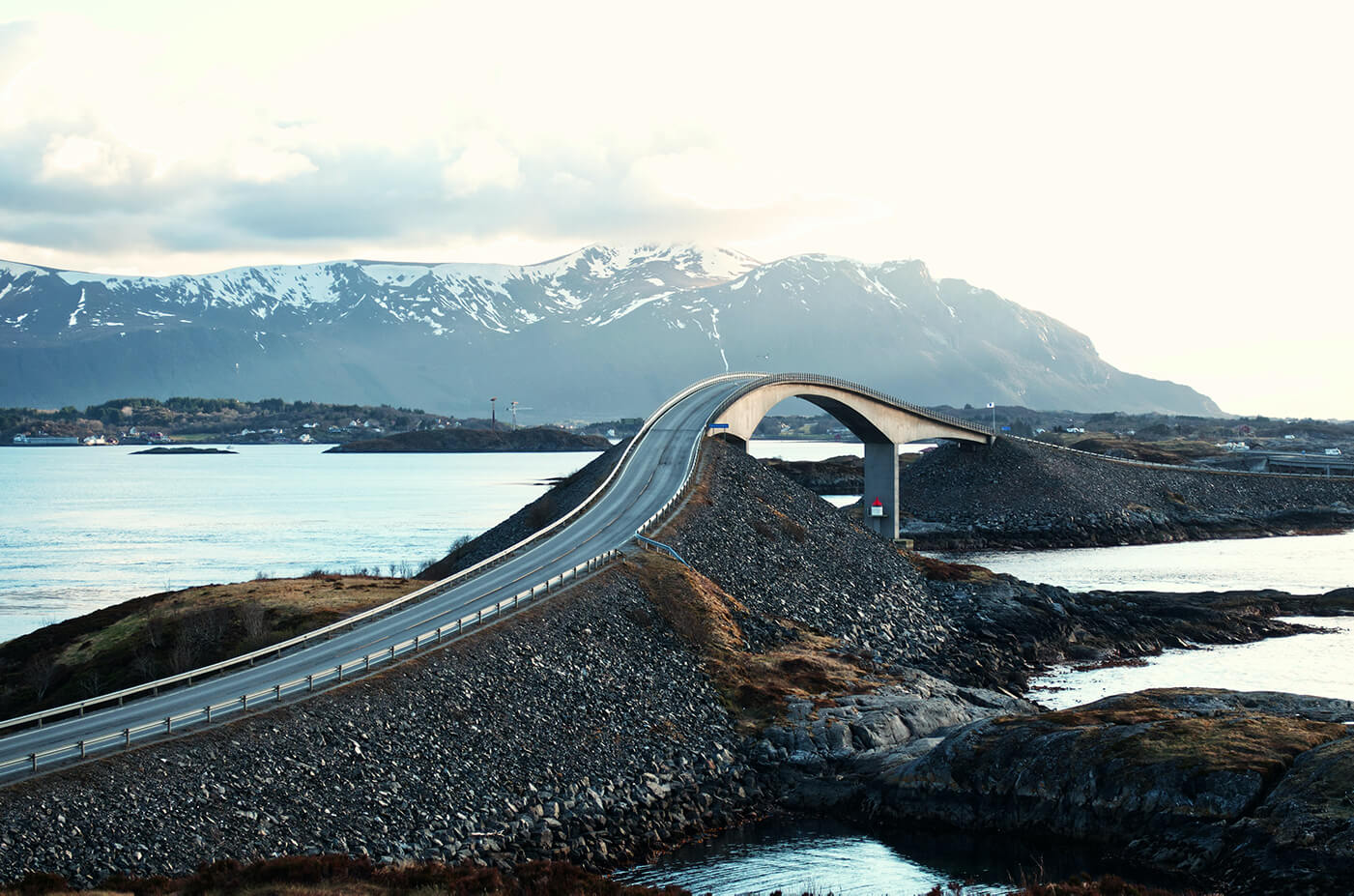 The Atlantic Road Atlanterhavsveien scenic route in norway