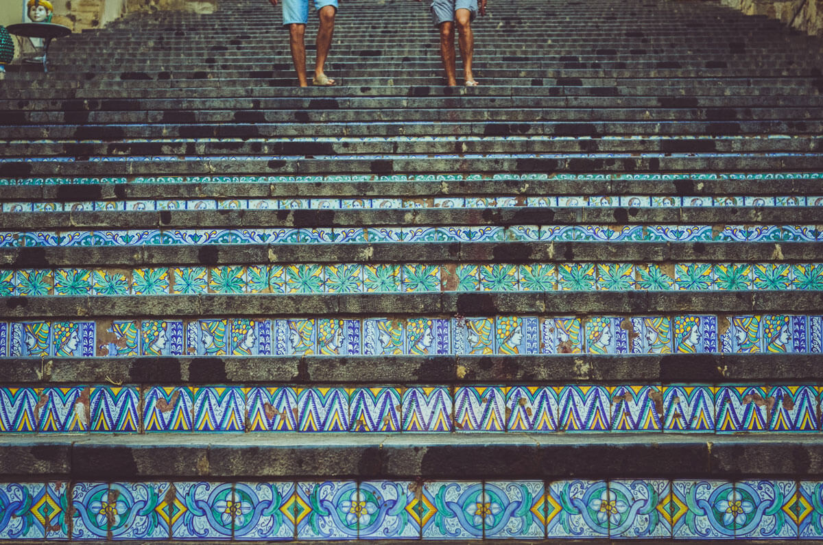 famous steps in Caltagirone sicily