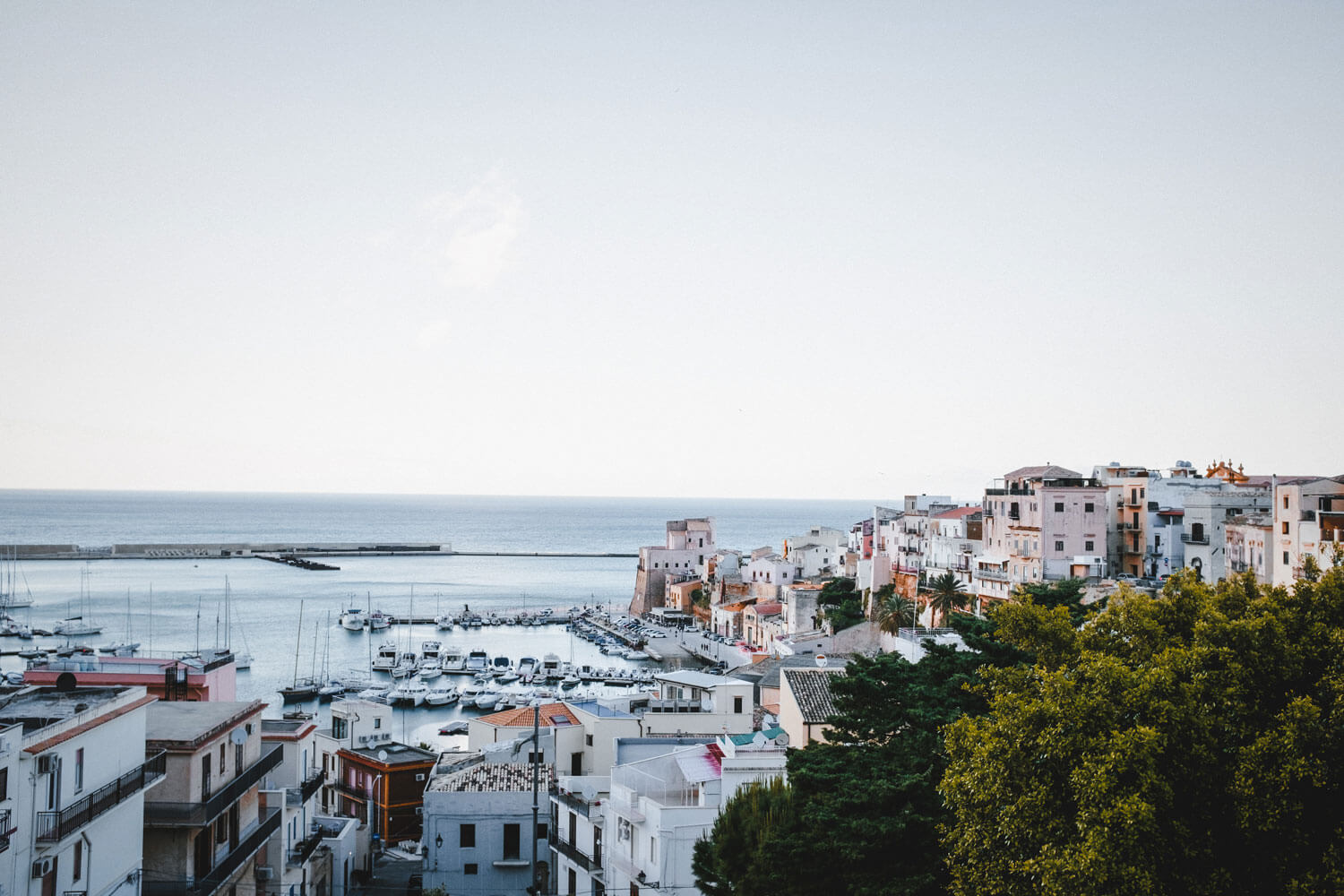 Castellammare del Golfo Bay sicily