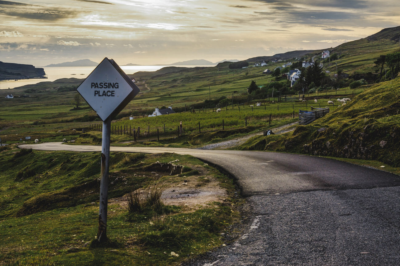 road in isle of skye 