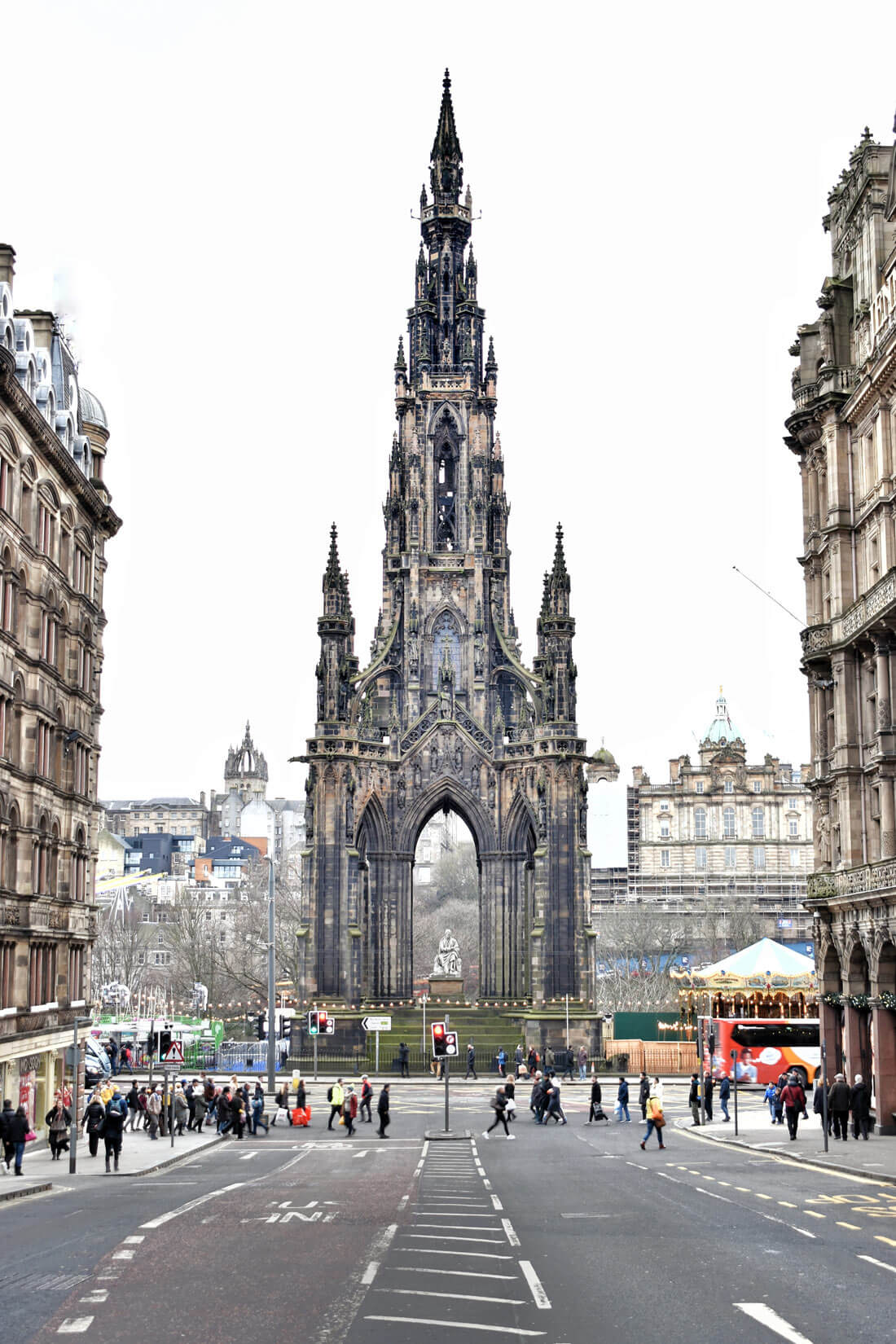 Scott Monument Edinburgh Scotland uk