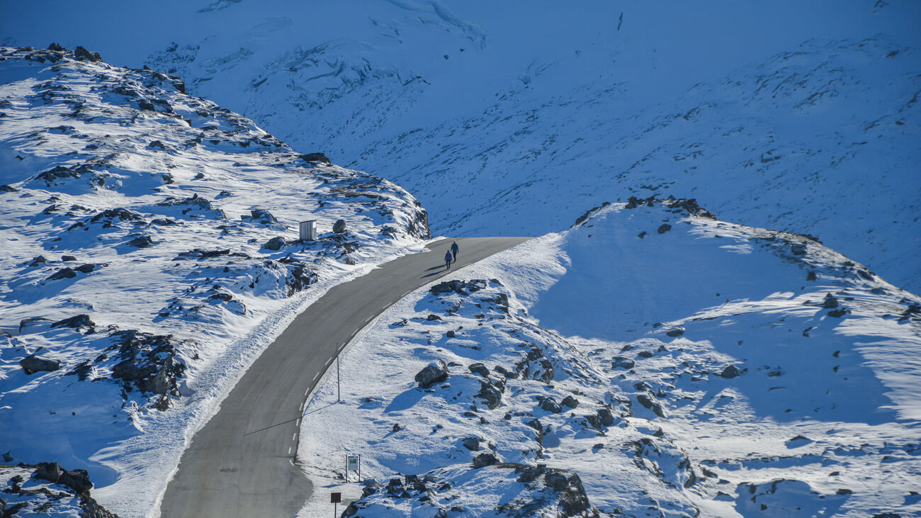 Geiranger Fjord road norway