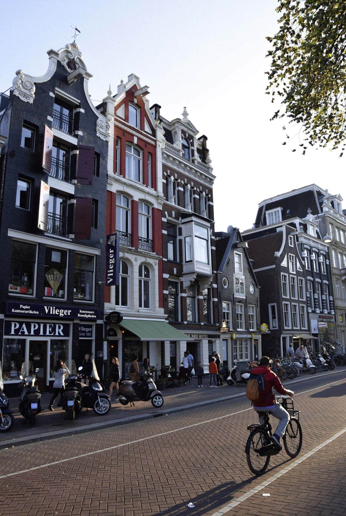 Bicycle in Amsterdam street