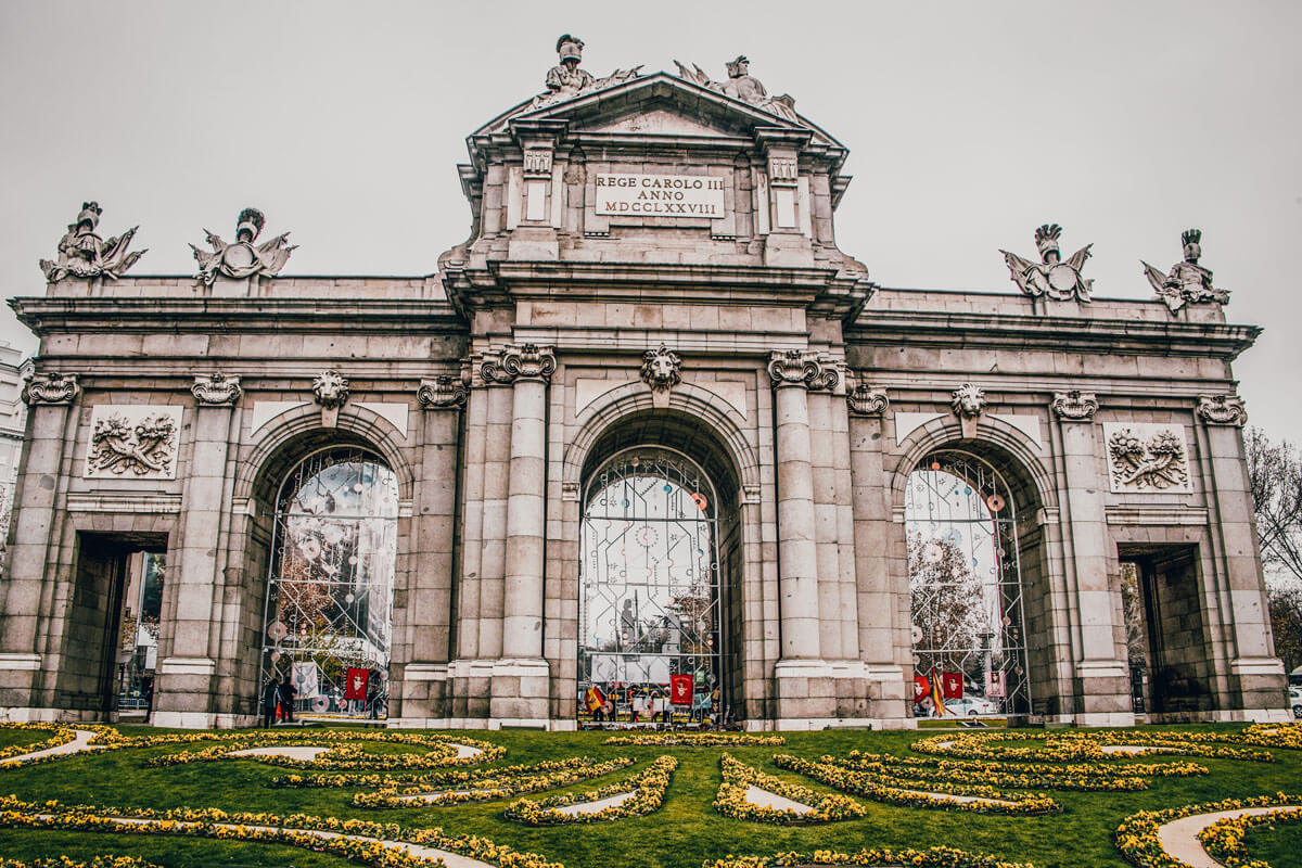 Puerta de Alcala madrid spain