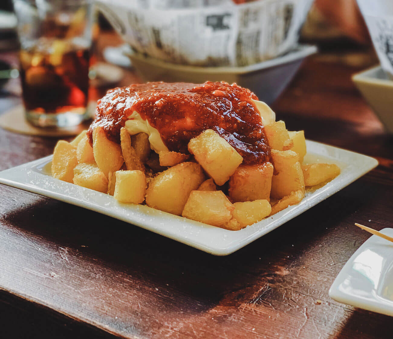 patatas bravas spain dishes