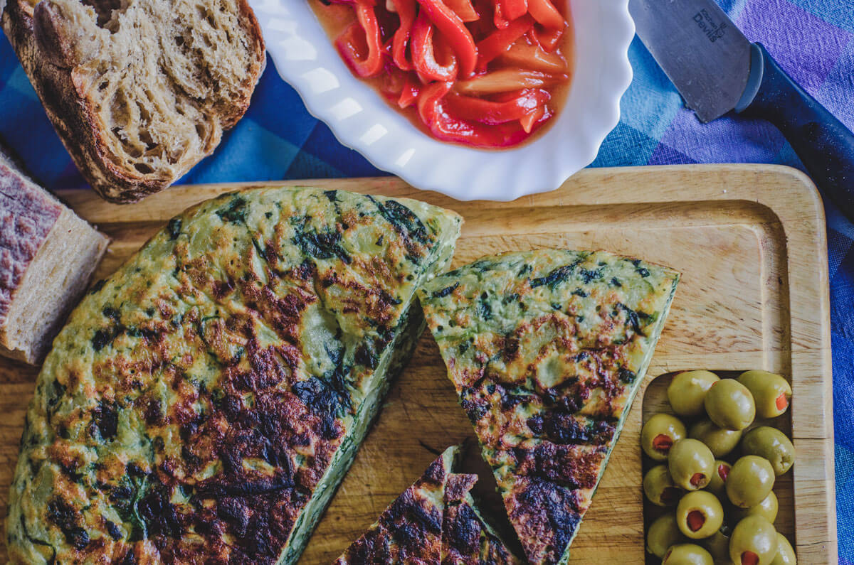 Tortilla de patatas spain dishes