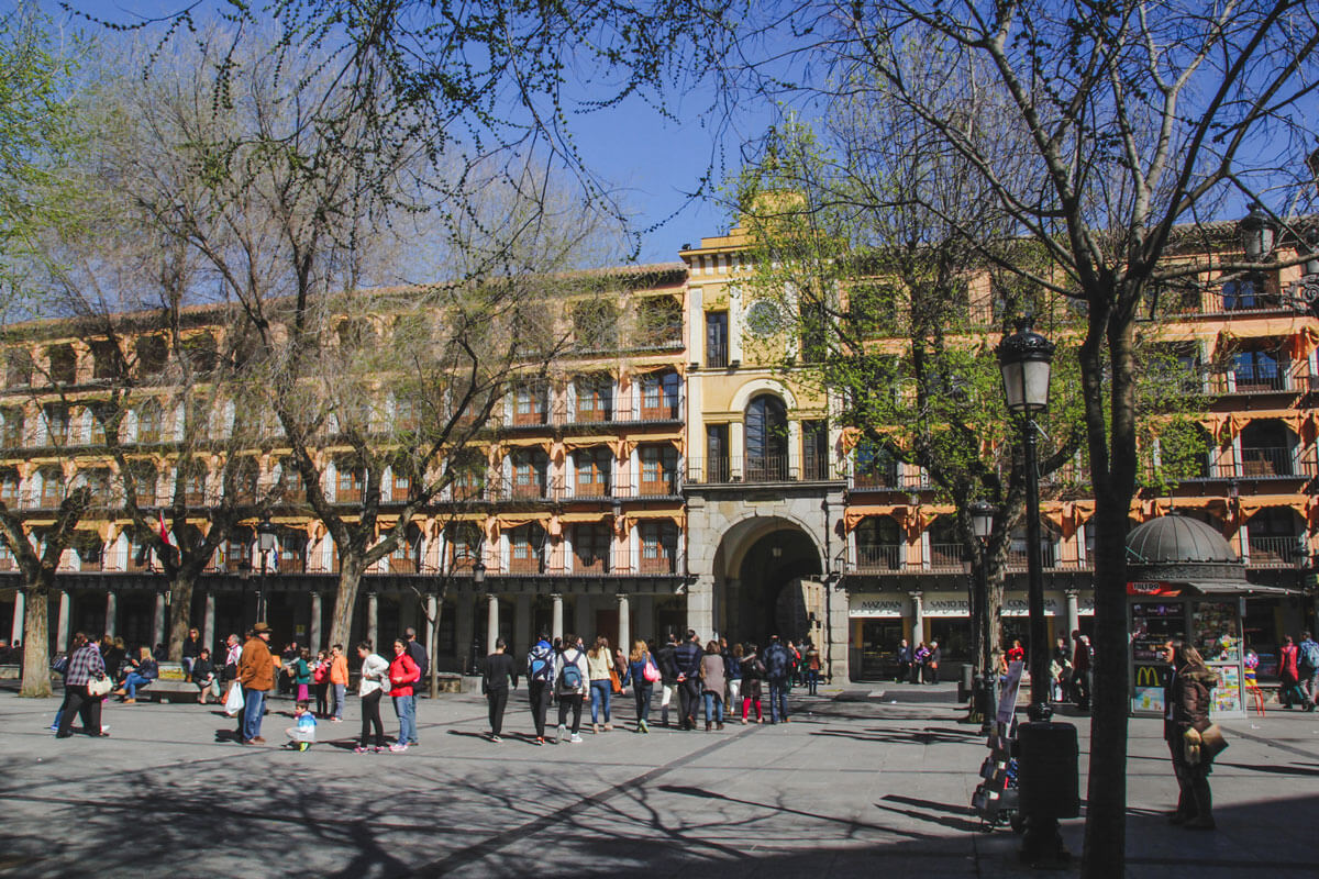 zocodover square toledo spain
