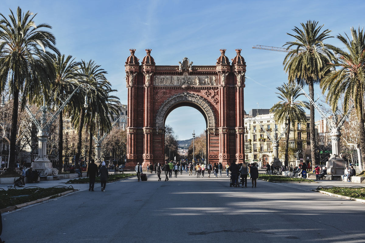 Arc de Triomf barcelona in five days