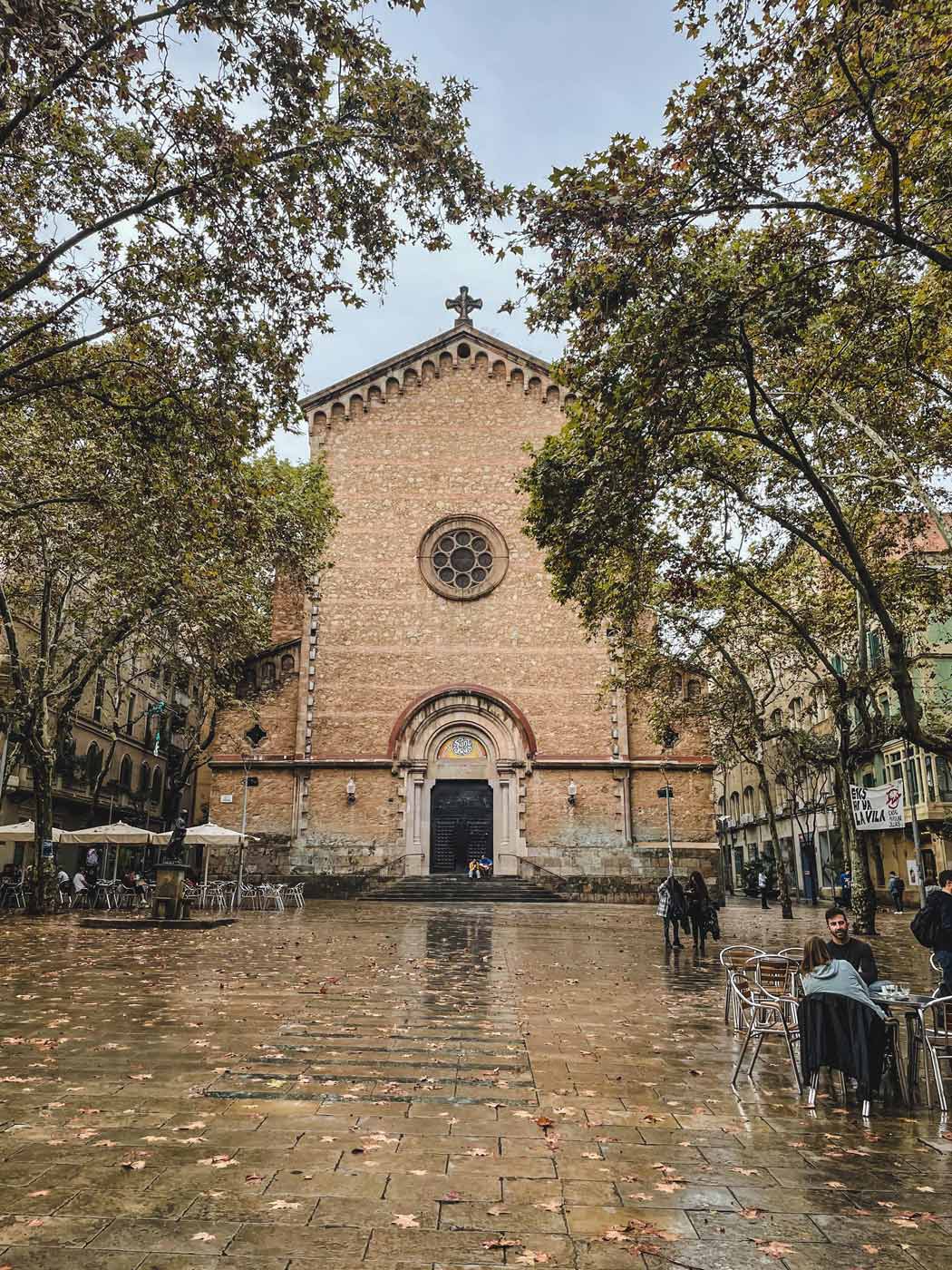 Gracia neighborhood barcelona spain