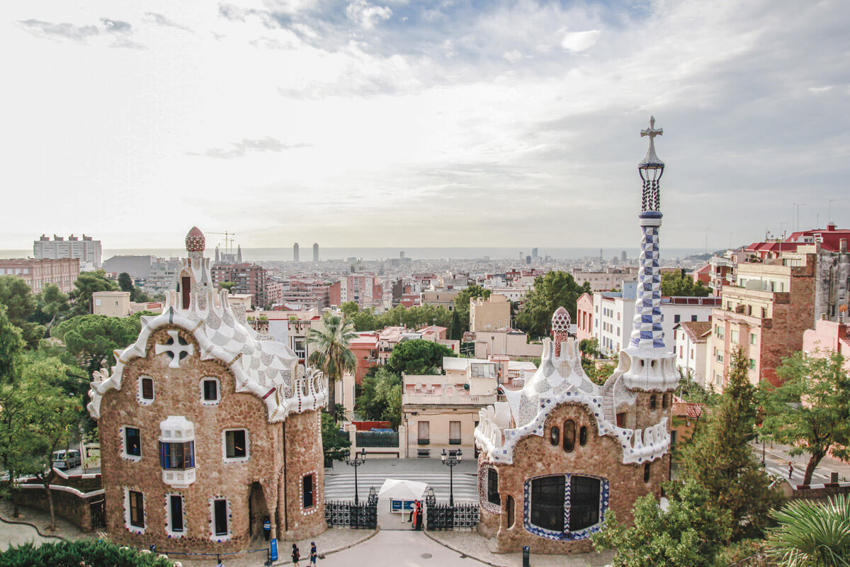 Park Guell barcelona spain