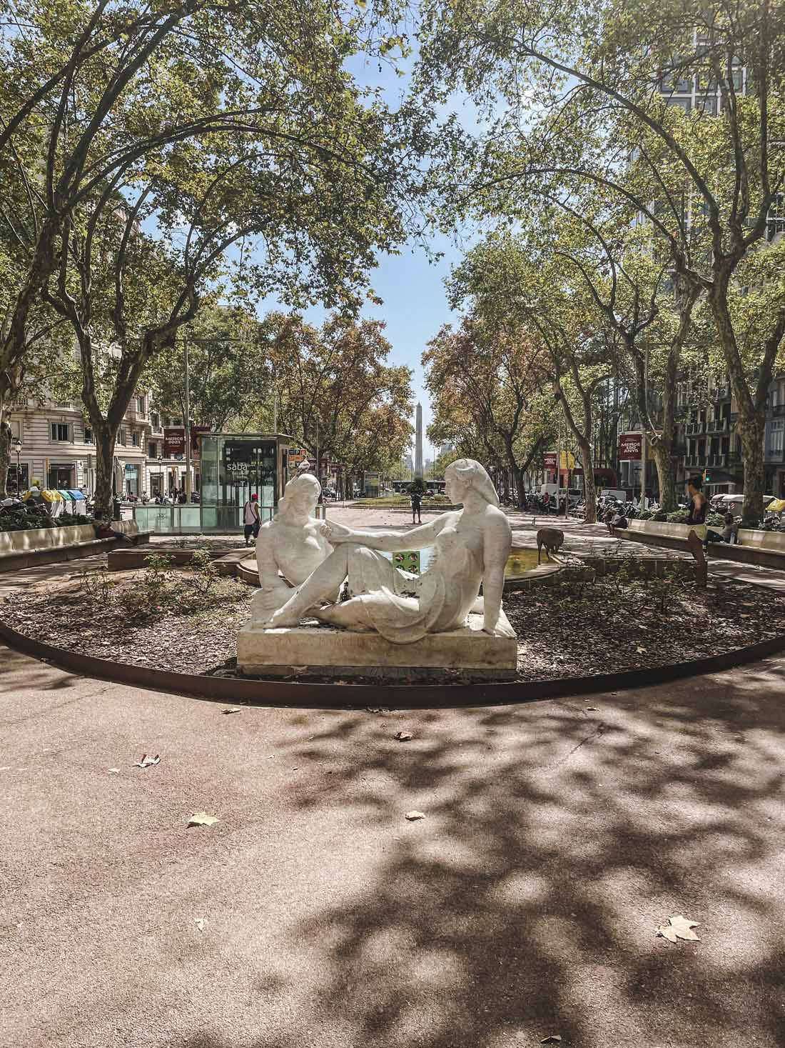 Passeig de Gràcia barcelona Itinerary 