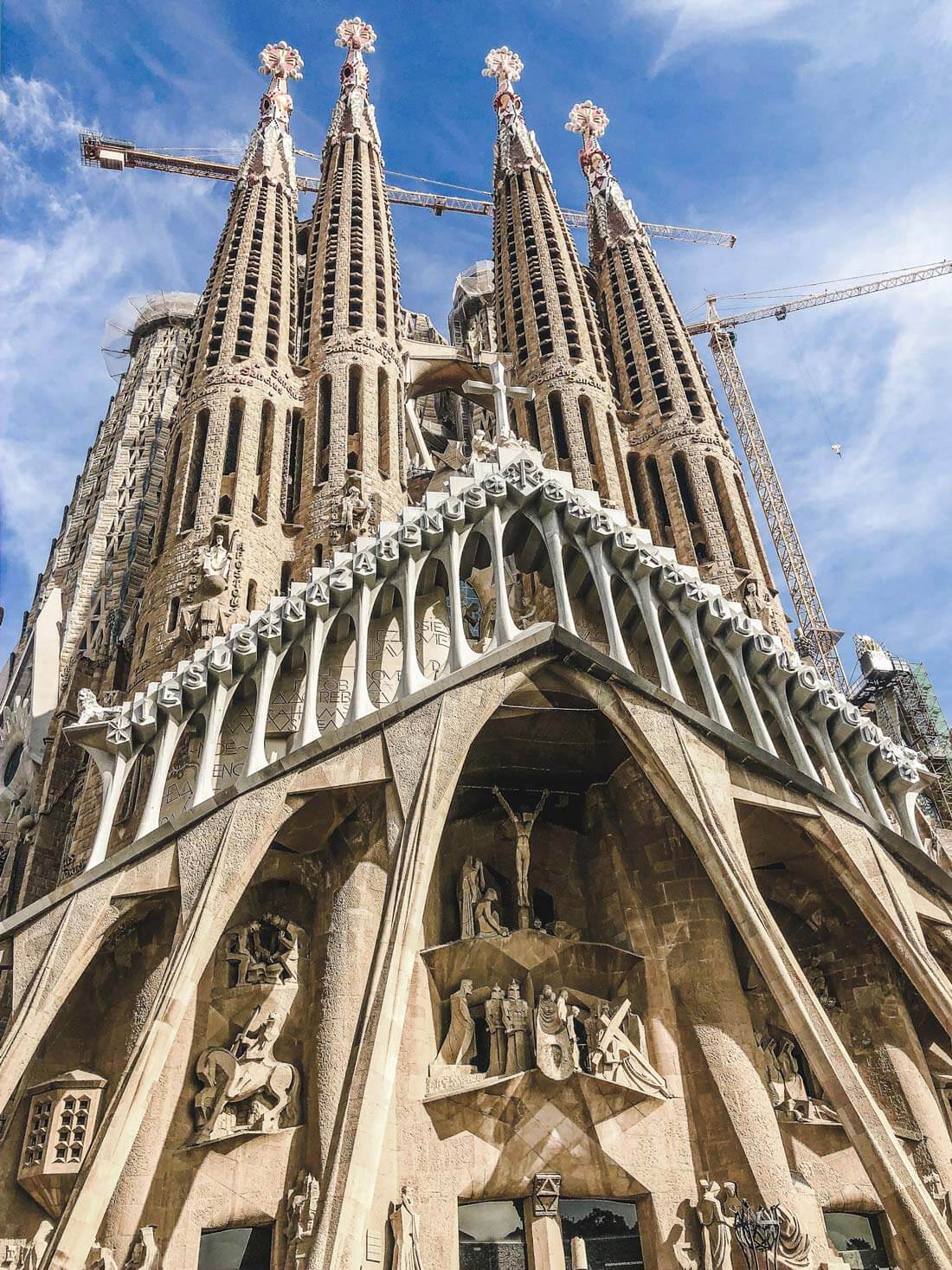 Sagrada familia barcelona spain
