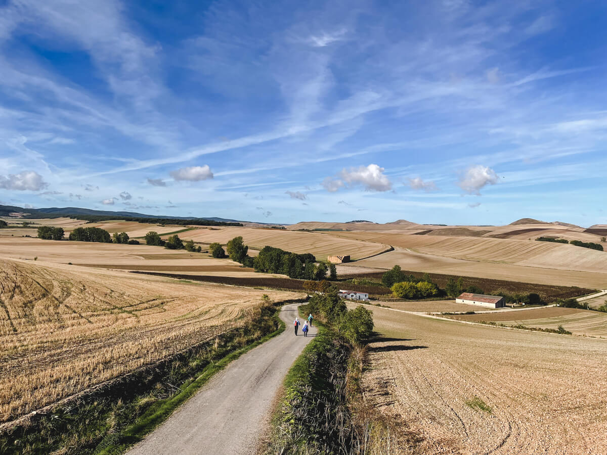 camino de santiago stages