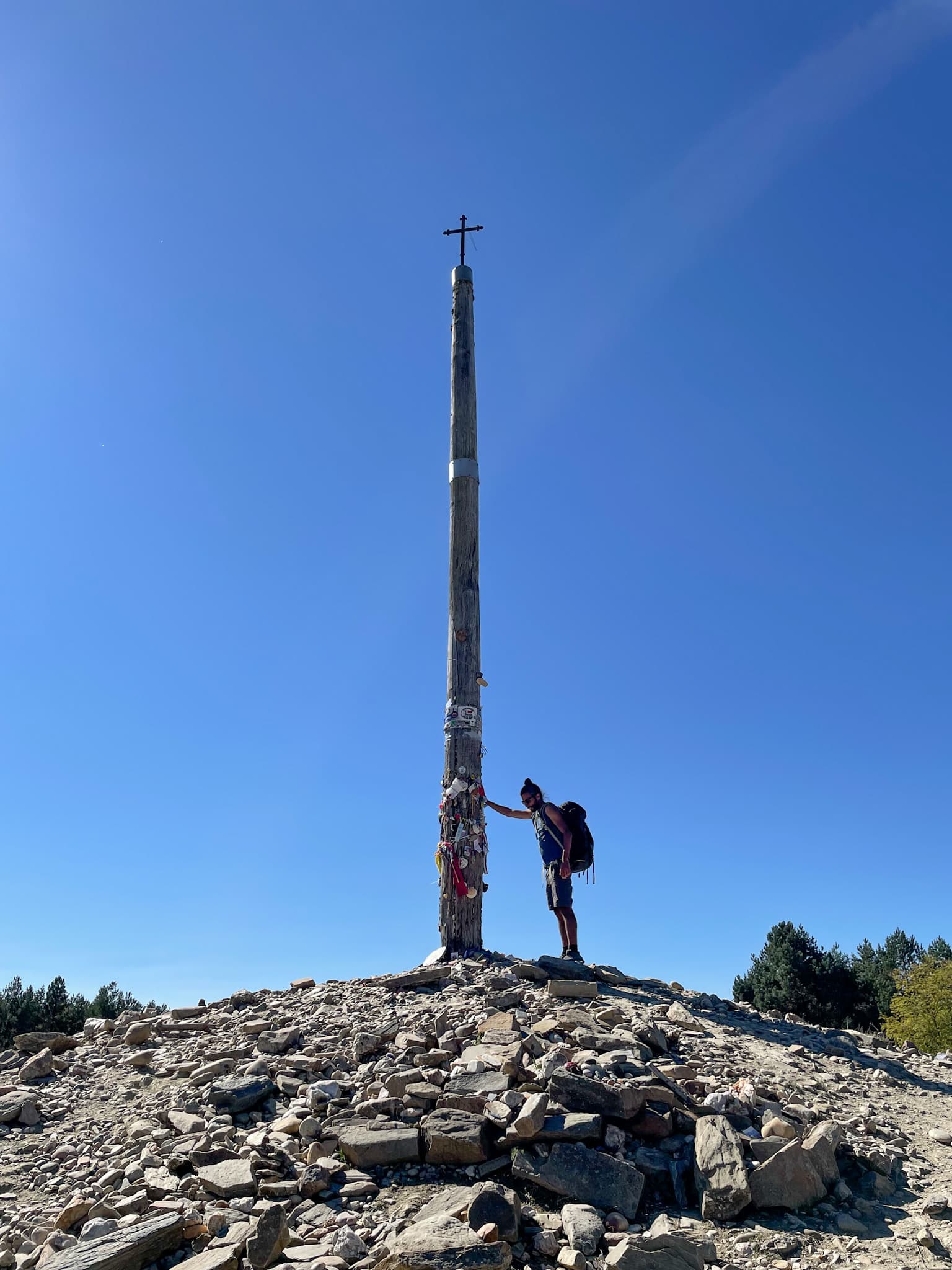 highest point on camino frances