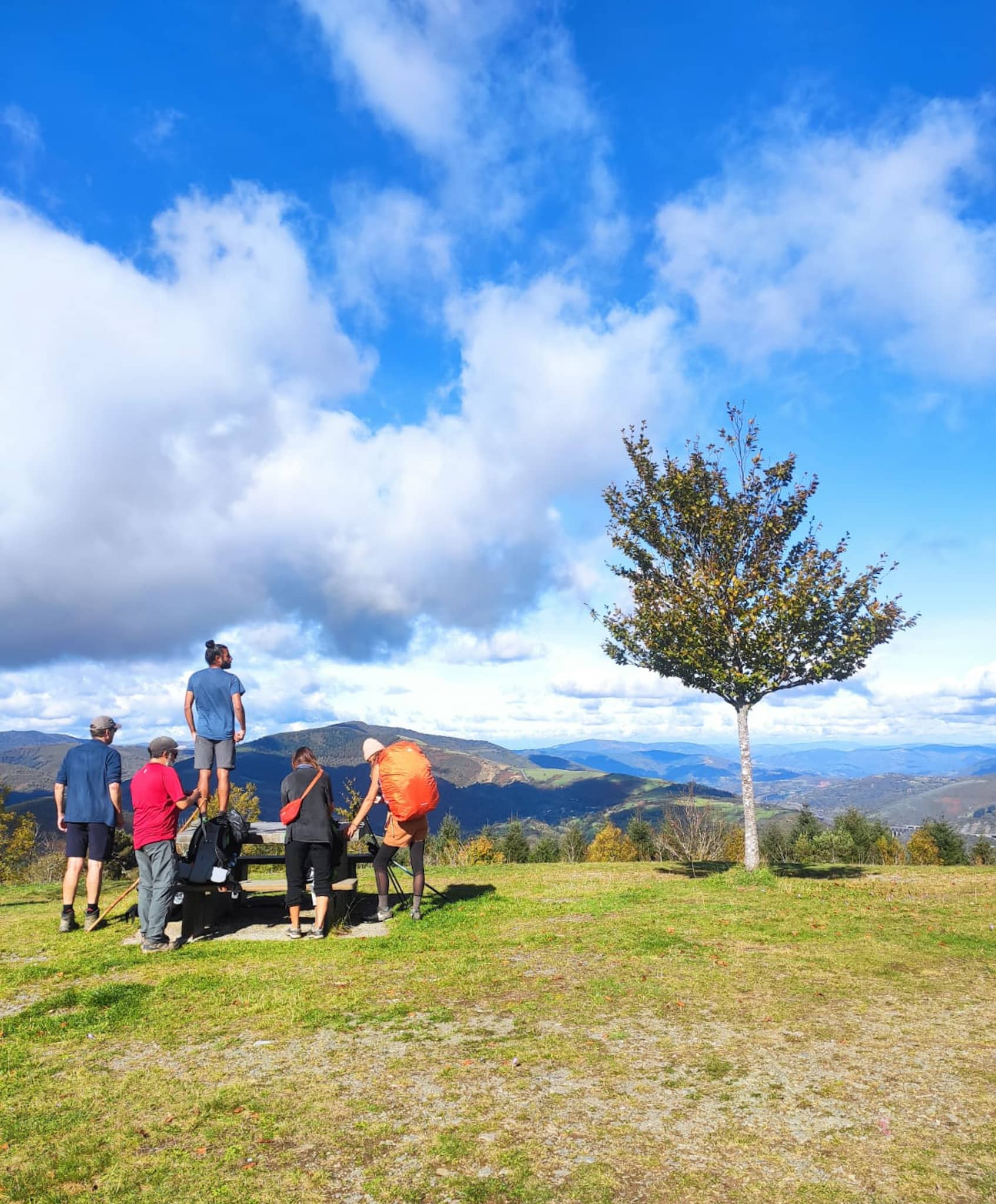 camino de santiago rench way walk