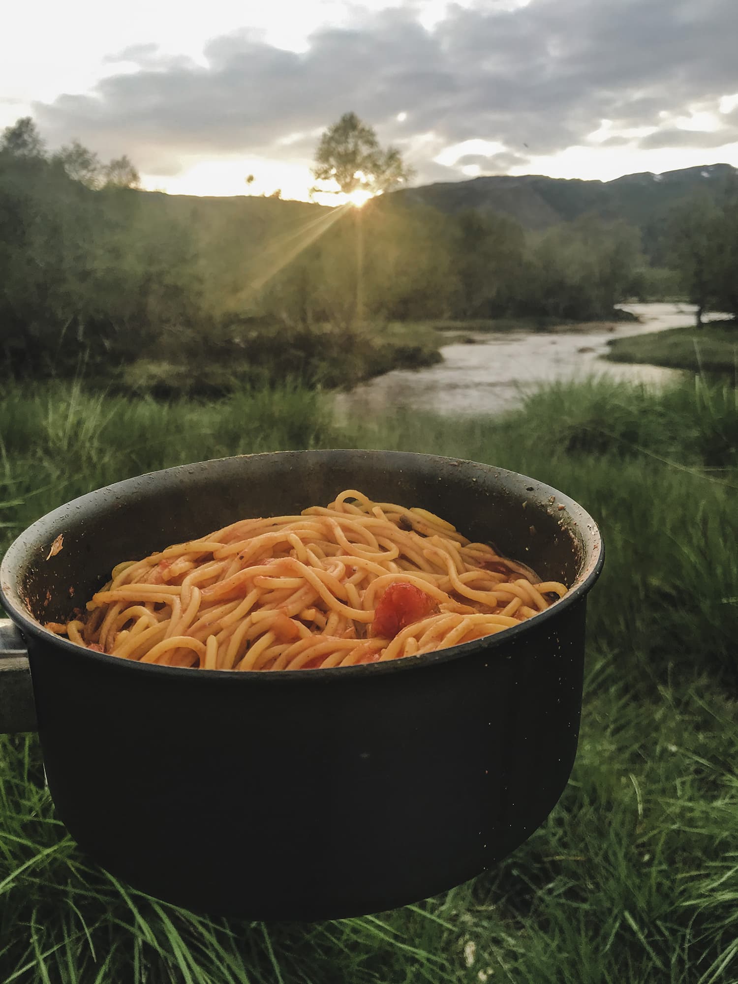 wild camping in norway 