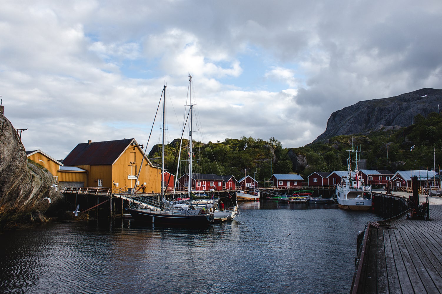 lofotoen island Nusfjord
