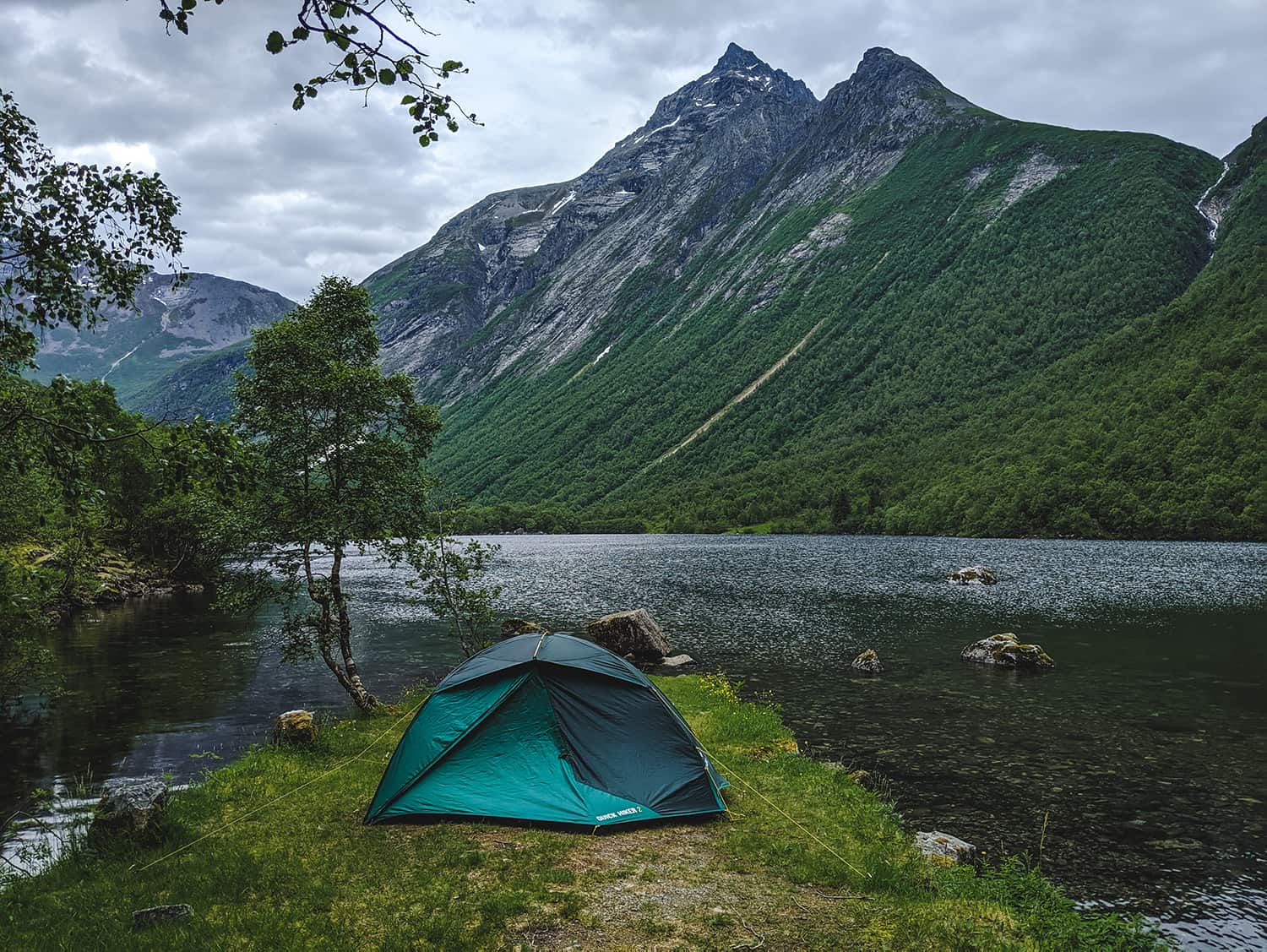 wild camping in norway