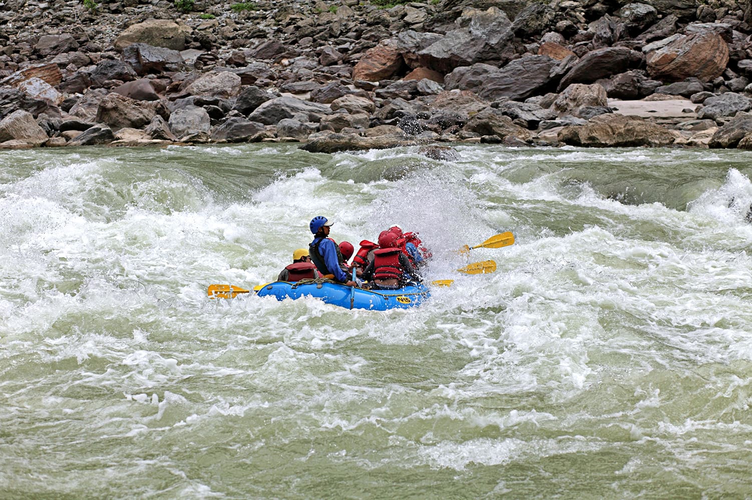 Rafting in Trishuli River Nepal