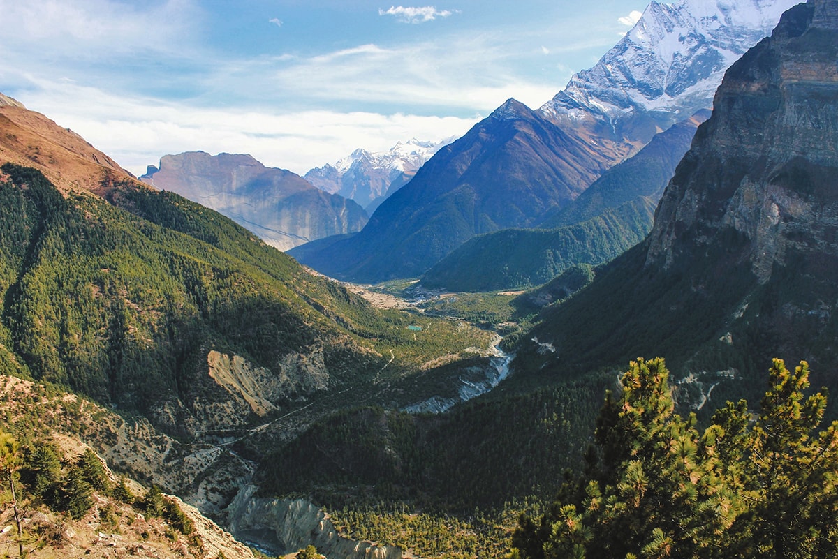 annapurna circuit annapurna 2 upper pisang