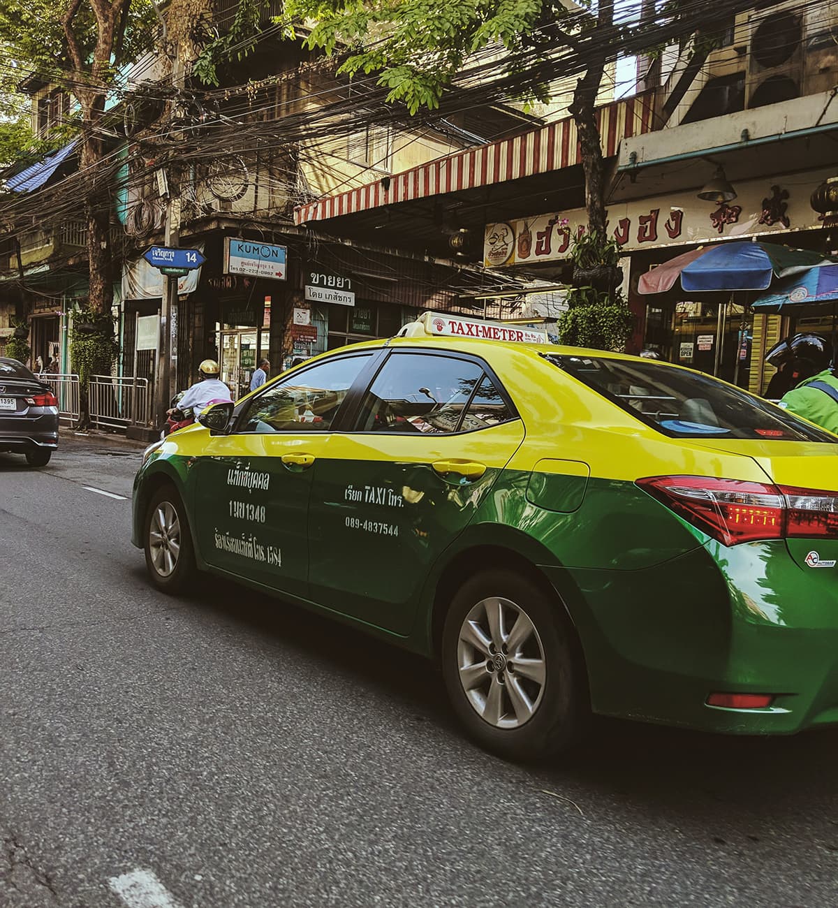 taxi in bangkok