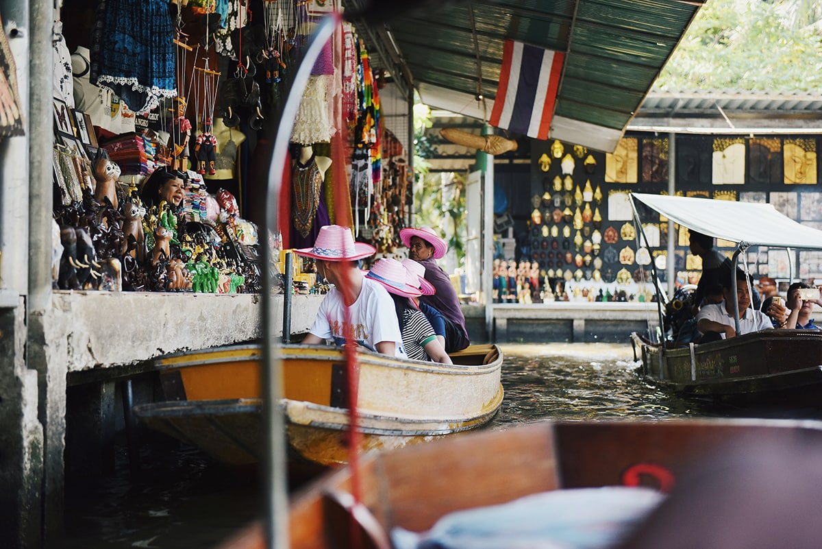 Damnoen Saduak Floating Market visit