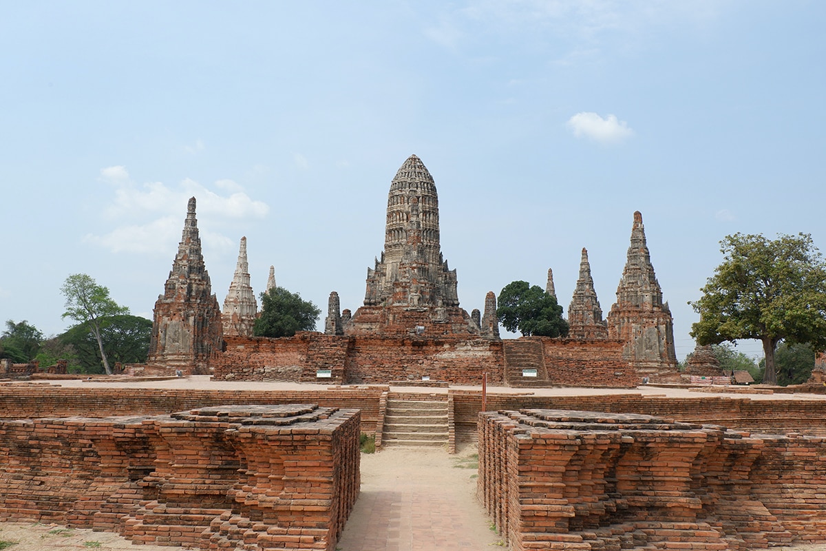 AYUTTHAYA HISTORICAL PARK  bangkok thailand