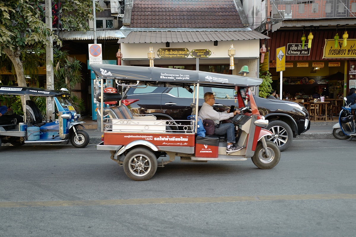 tuk tuk in chiang mai