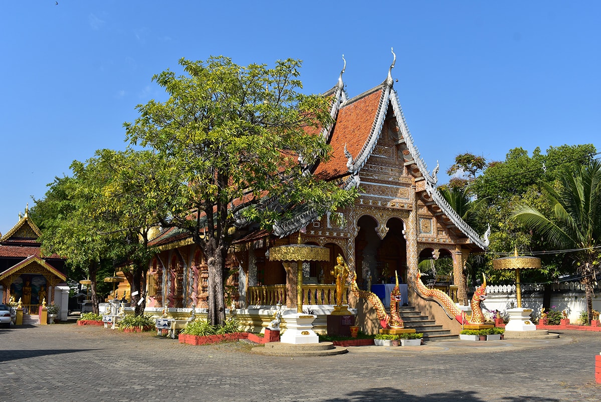 tample in chiang mai