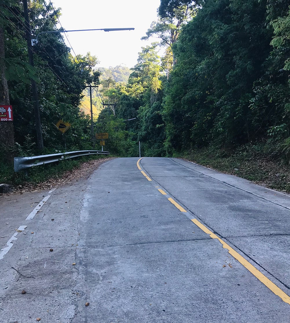 road in koh kood