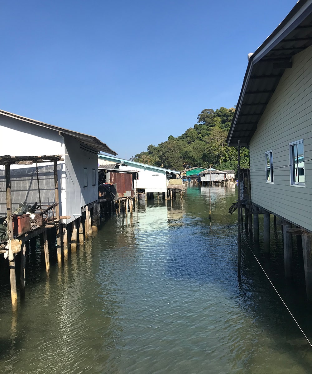 fishing village in koh kood