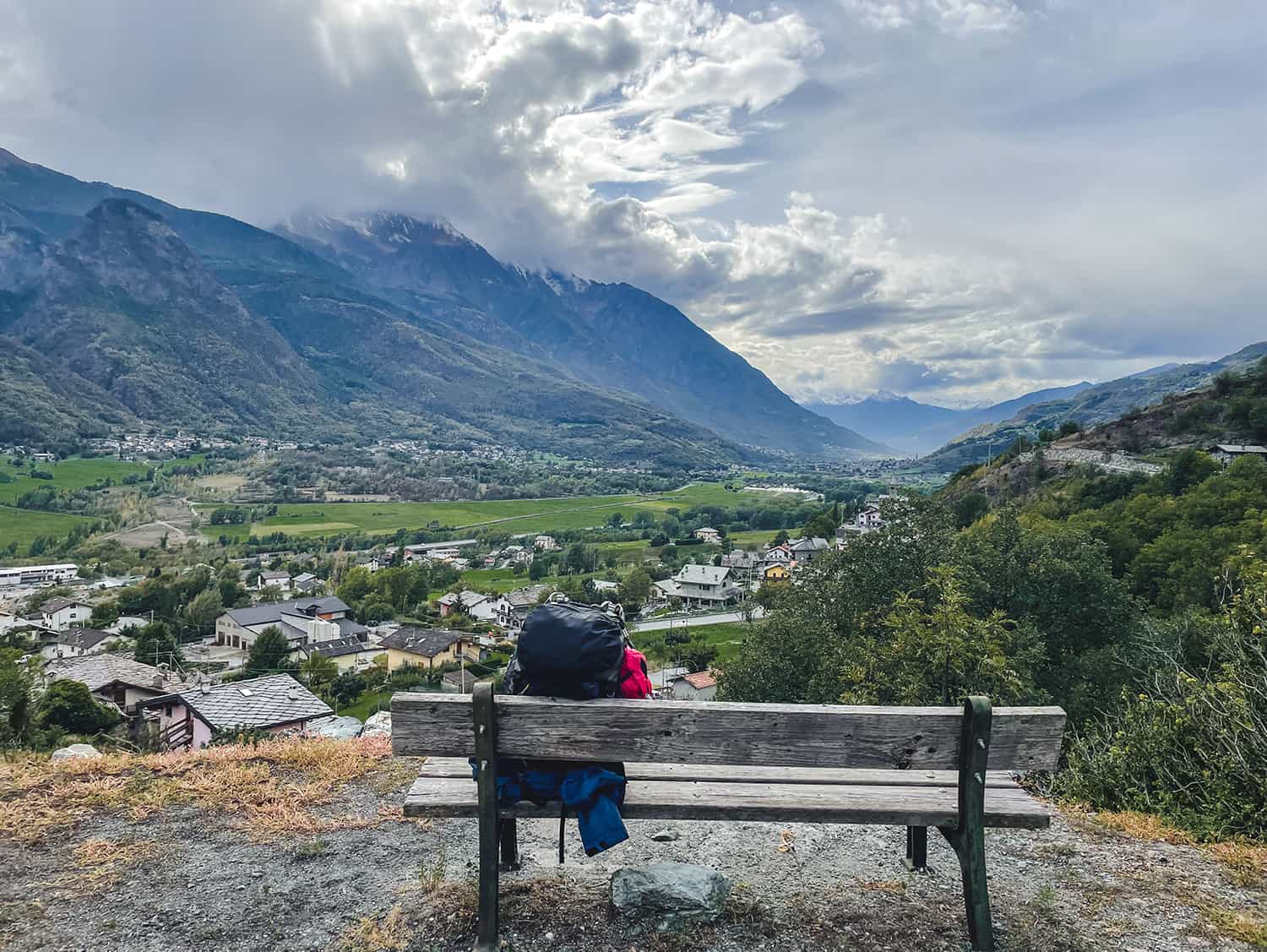 via francigena backpack