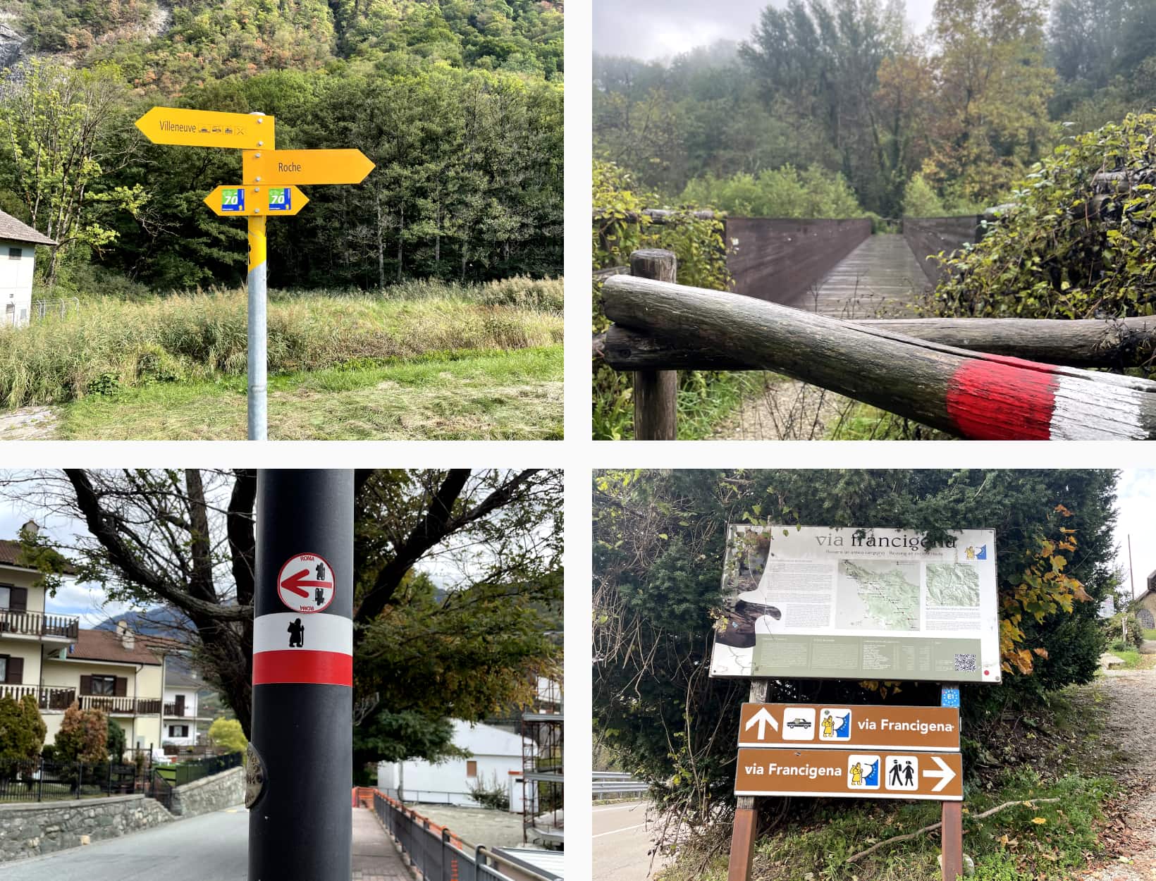 via francigena route marking