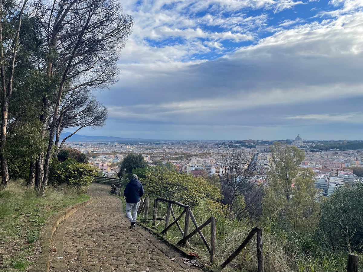  Monte Mario via francigena